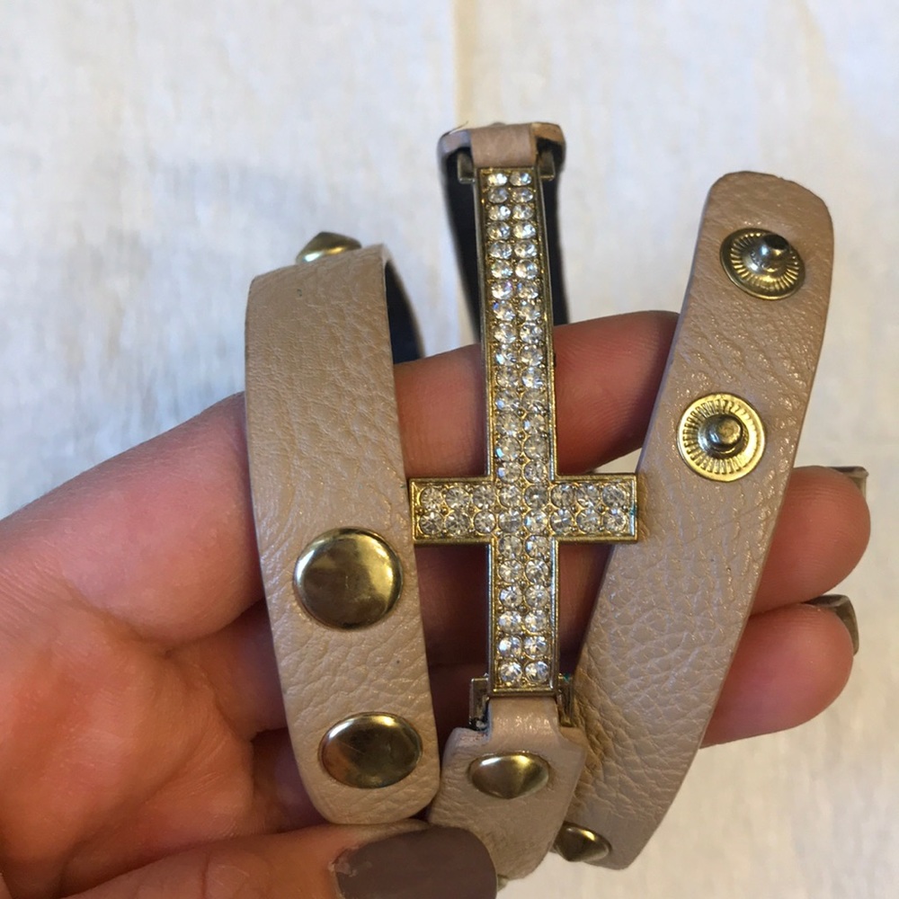 Cross bracelet